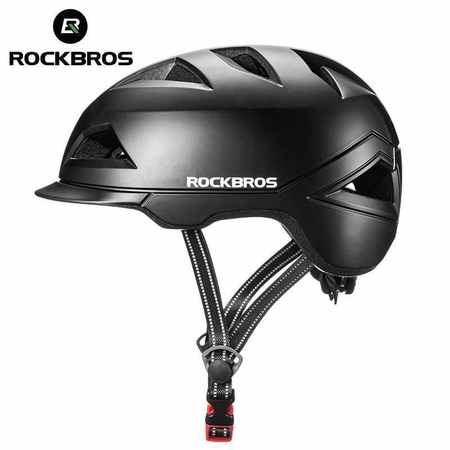 Шлем велосипедный Rockbros TS-56ВК черный