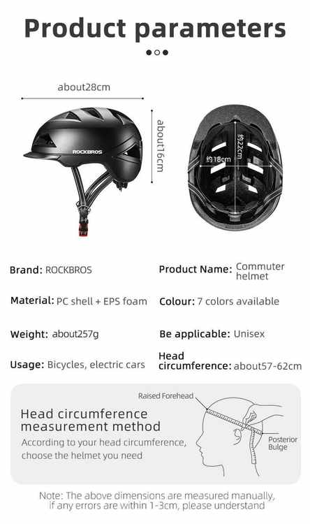 Шлем велосипедный Rockbros TS-56ВК черный - фотография 3