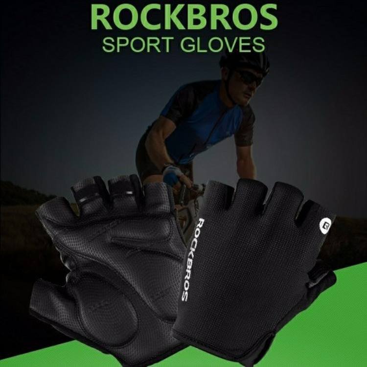 Велоперчатки Rockbros S106BK M- Фото 1