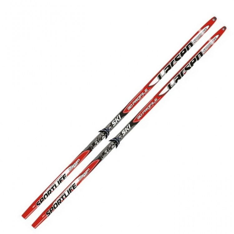Комплект лыжный Larsen 75мм без палок 170 Sportlife Wax - фотография