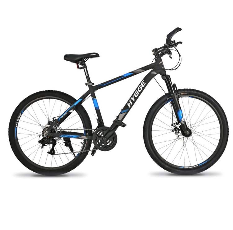Велосипед HYGGE 2021 19 черно-синий - фотография