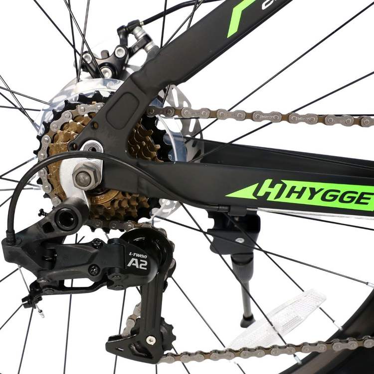 Велосипед HYGGE 2021 19 черно-синий - фотография 6