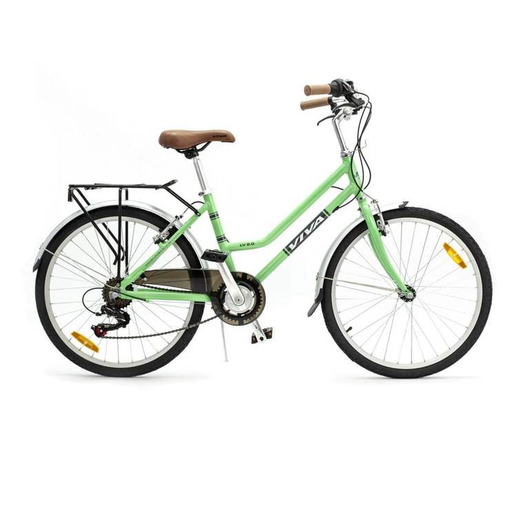 Велосипед VIVA CTB 24“(G)  7SP LV 2.0 светло-зеленый - фото