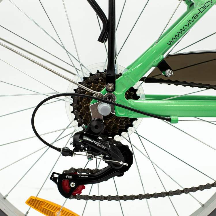 Велосипед VIVA CTB 24“(G)  7SP LV 2.0 светло-зеленый- Фото 5