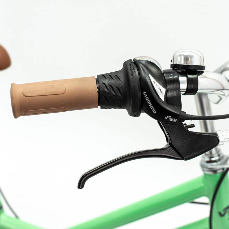Велосипед VIVA CTB 24“(G)  7SP LV 2.0 светло-зеленый- Фото 7