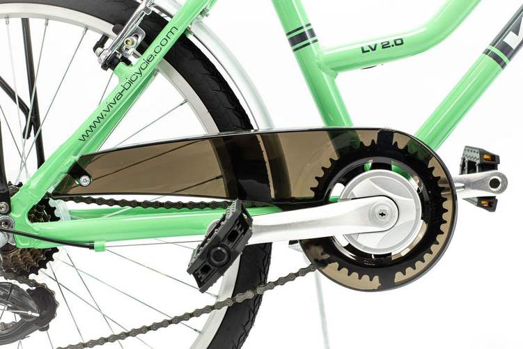 Велосипед VIVA CTB 24“(G)  7SP LV 2.0 светло-зеленый- Фото 11
