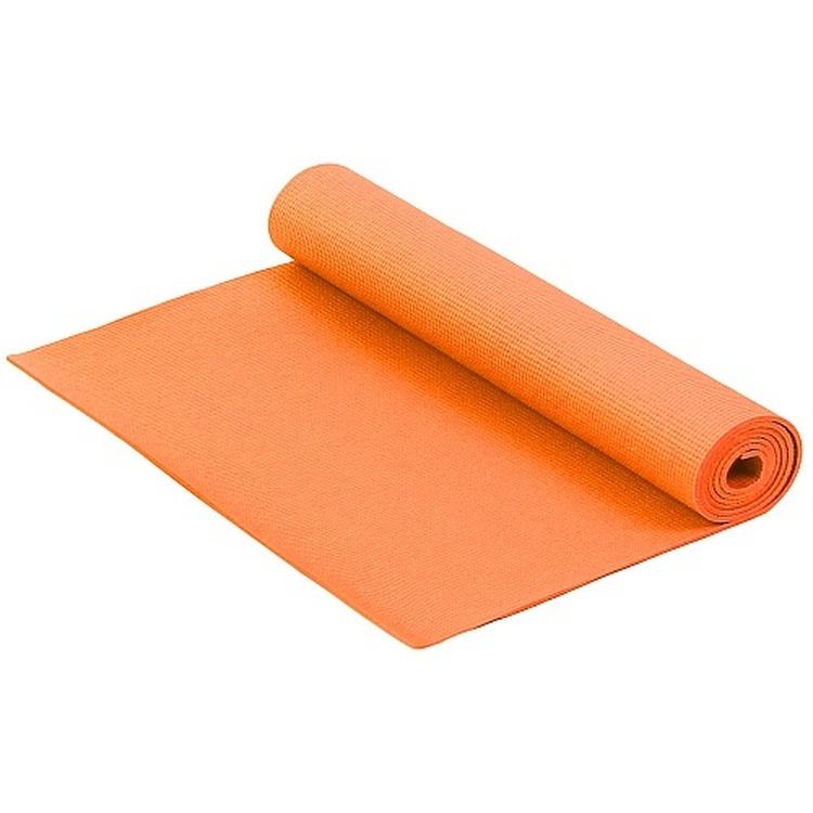 Коврик для фитнеса Larsen PVC 173x61x0,4 оранжевый - фото