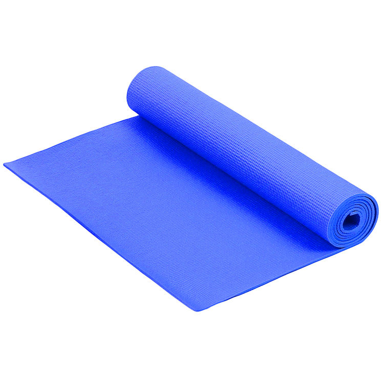 Коврик для фитнеса Larsen PVC 173x61x0,4 синий - фото